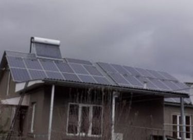 Արևային կայան Հրազդանում / 10 կՎտ հզորություն