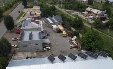 Արևային կայան Ջօյլ և Նոր գարաժ ՍՊԸ-ի համար