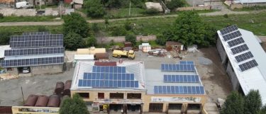 ԷկոՎիլ արևային կայան Ջօյլ և Նոր գարաժ ՍՊԸ-ի համար