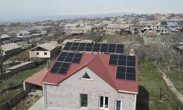 Արևային կայան Պռոշյանի գյուղում